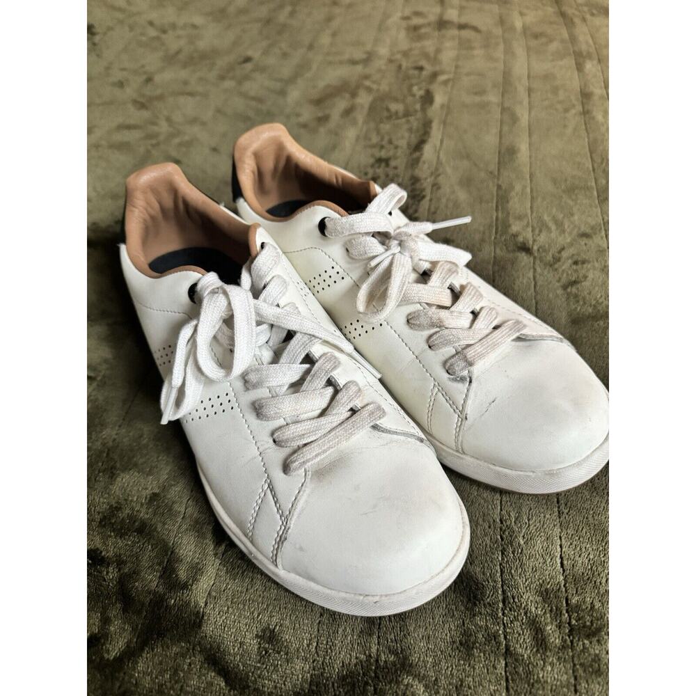 KURU White Leather Shoes - Barely Used - Size 8 MEN-SUPER COMFY -👟 Court Shoes